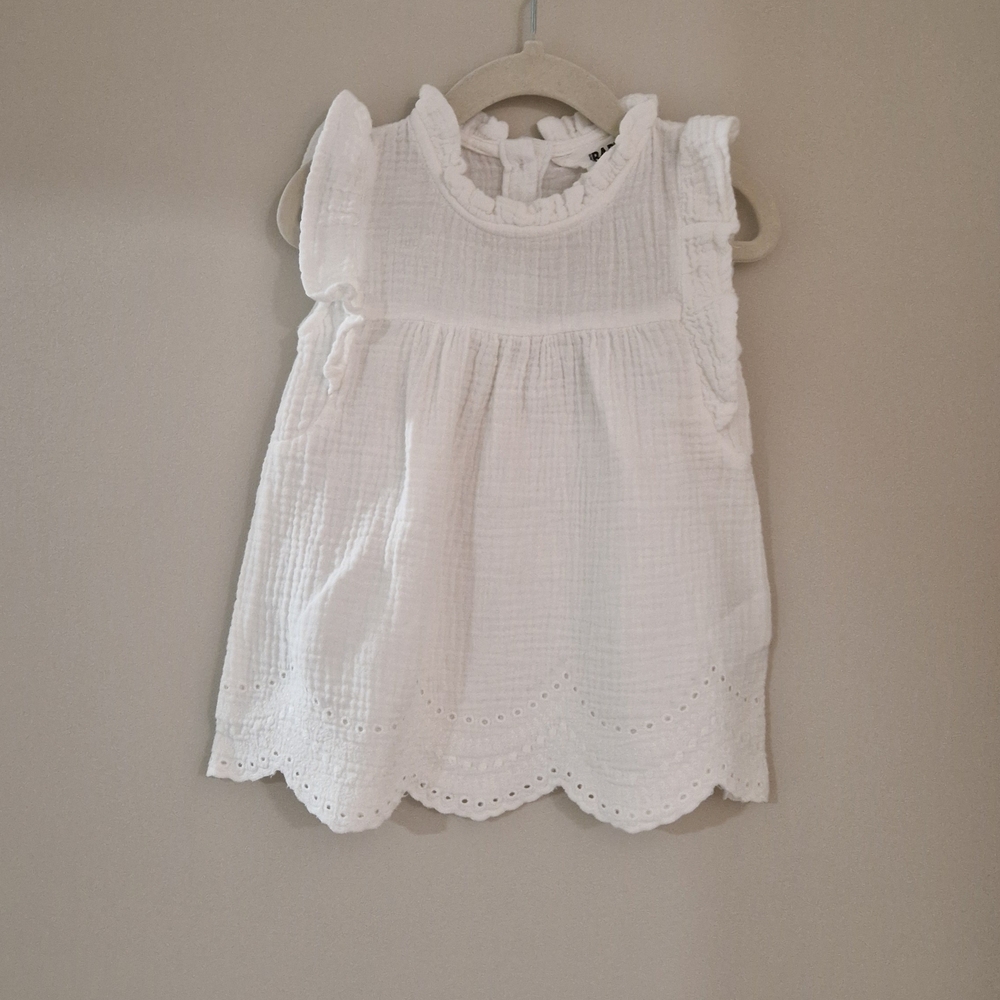 Charming White Kids Formal Dress